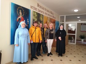 2021-10-16 - Odwiedziny Sanktuarium Matki Bożej Brzemiennej i Domu Samotnej Matki w Matemblewie